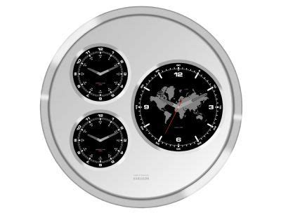 Wereldklok een wereldklok laat je direct zien hoe laat het is op andere tijdzones of landen op de wereld. Karlsson wereldklok | Relojes de pared, Reloj mundial ...