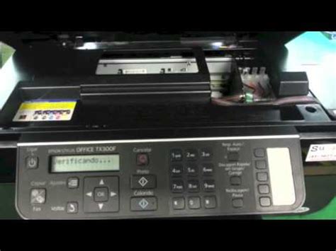 Up to date and functioning. Reset do Chip do Bulk Ink na EPSON TX300F - SULINK - YouTube