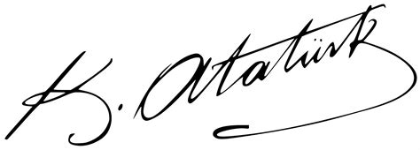 Mustafa kemal atatürk, i̇mzası kanvas tablo, tuval, poster. Mustafa Kemal Atatürk'ün imzası | Dövme sanatçıları, Dövme ...