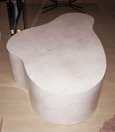 Explore all tables created by karl springer. Karl Springer Free Form Parchment Coffee Table at 1stdibs