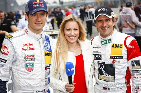 Prior to meeting ogier, kaiser married former bvb football player lars ricken on july 9, 2010. Sébastien Ogier, Andrea Kaiser, Markus Winkelhock - GT ...