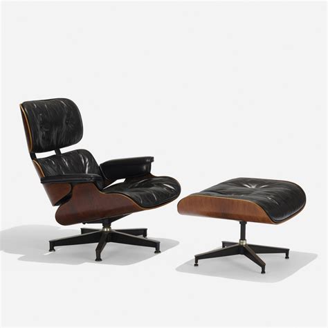 The vast influence of charles and ray eames is immeasurable; Charles and Ray Eames | 670 lounge chair and 671 ottoman ...