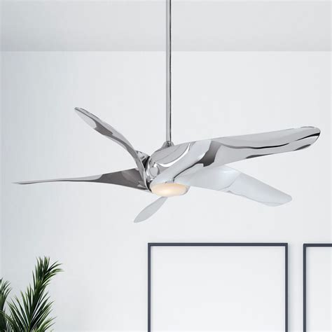 Thank you for purchasing a minka aire fan! 62-Inch Minka Aire Artemis XL5 Liquid Nickel LED Ceiling ...