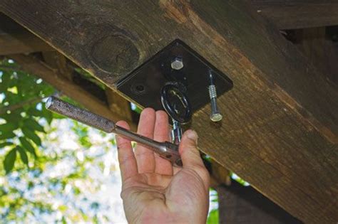 If your beams and joists are hidden in the ceiling, use a stud finder to locate them and make sure the joists or beams are at least 2' x 6' or larger. How to Hang a Yoga Swing from your Ceiling | Yoga Swings ...