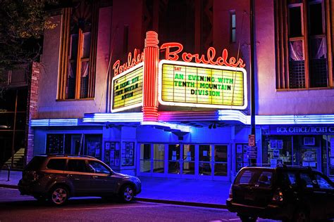 Boulder theater is using eventbrite to organize upcoming events. Boulder Colorado Movie Theater at Night 14th Street ...