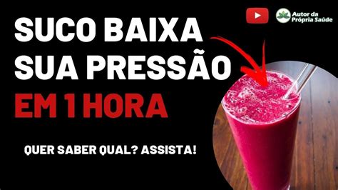 Beber algumas destas receitas de suco para baixar pressão pode ser um hábito poderoso para confira então as receitas de suco para baixar pressão que podem ser facilmente preparadas em casa. Esse suco BAIXA SUA PRESSÃO EM 1 HORA! | Suco, Pressão ...