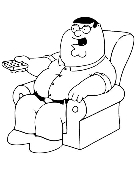 Family guy coloring pages are featuring peter griffin, brian griffin, stewie griffin, lois griffin, chris griffin, meg griffin and other characters from family guy animated film. Family Guy printen kleurplaten voor kinder 6