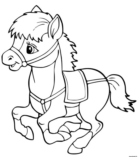 12 acceptable coloriage pat patrouille a imprim… Coloriage Cheval Facile Maternelle Dessin Cheval à imprimer