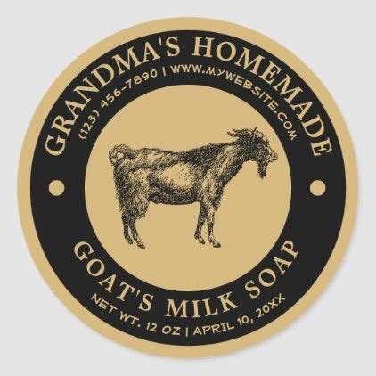 Soap sold in most shops isn't very accurate soap, yet detergent. Vintage Homemade Goat's Milk Soap Label Template | Zazzle.com in 2021 | Homemade goat milk soap ...