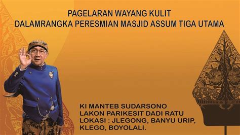 Baratayuda ki manteb sudarsono #wayangkulit #baratayuda #kimantebsudarsono pagelaran wayang kulit dalang: Ki Manteb Sudarsono Lakon Parikesit Dadi Ratu, Peresmian ...