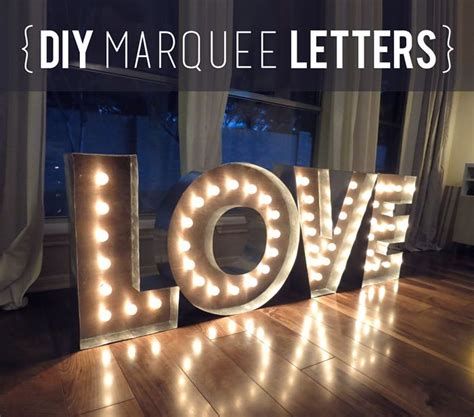 Top photo by taylor lord from this wedding and bottom two photos by annie mcelwain photography diy created exclusively for green wedding shoes by smitten on paper. Makin' Loooooove… COMPLETE! {DIY Marquee Letters} | Diy ...