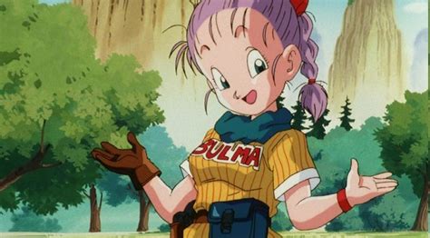 It's weird because bulma has her saiyan saga hairstyle in the 1st movie. Why does anime Bulma have green-blue hair? • Kanzenshuu