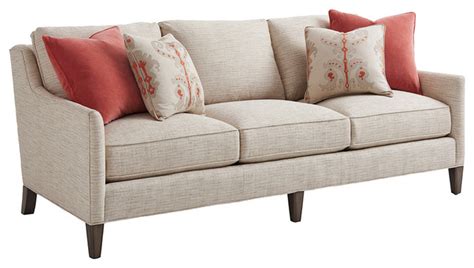We love furniture that does double duty. Turin Sofa - Transitional - Sofas - by Lexington Home Brands