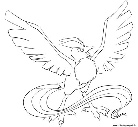 Visit our page for more coloring! 144 Articuno Pokemon Coloring Pages Printable