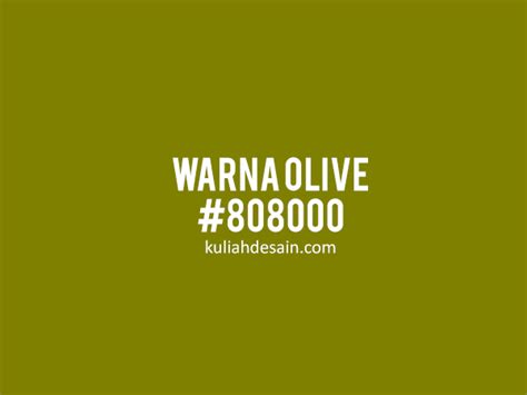 Coklat kastanye adalah warna coklat favorit sepanjang masa. √ Pengertian Warna Olive dan Contohnya - Kuliah Desain