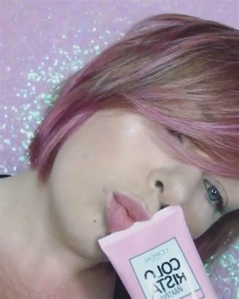 I went to the store thinking i wanted to dye my hair black but then saw loreal paris feria smokey pastels in smokey blue! L'Oreal Colourista - pastel pink hair dye | Pink hair ...