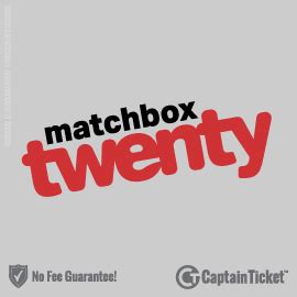 See the best & latest cheap nfl tickets military discount on iscoupon.com. Matchbox Twenty Tickets | Cheapest Without Fees | Captain ...