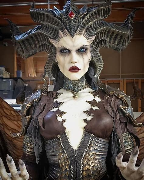 Paint master by laurel austin. Lilith from The Art of Diablo book. sculpture | Comicon ...
