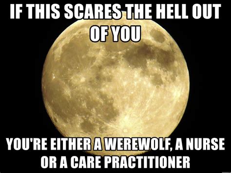 They are guaranteed to give you a chuckle, students especially but teachers perhaps a little painfully. If this scares the hell out of you You're either a werewolf, a nurse or a care practitioner ...