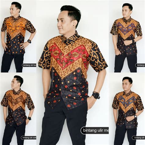 Maybe you would like to learn more about one of these? trolistore kemeja batik pria motif bintang ulir lengan ...