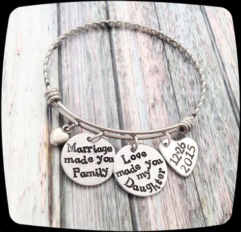 With this gift you will receive: Adoption Gift, Blended Family Gift, Bangle Bracelet ...