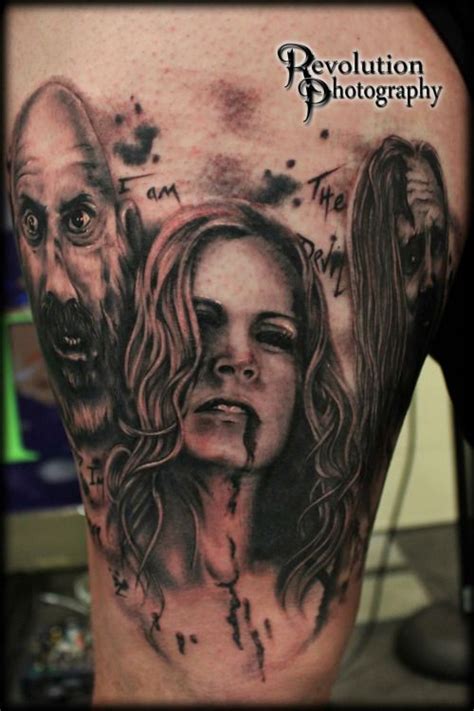 Author hdmposted on july 22, 2005november 12, 2019categories 2005, crime, d, horror, movies, ttags bill moseley, rob zombie, sheri moon zombie, sid haig, the devil's rejects. Devils Rejects | Horror movie tattoos, Zombie tattoos ...