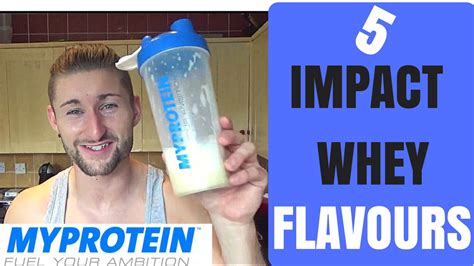 Wir haben eine auswahl beliebter whey proteine (molkenproteine) zusammengestellt. MY PROTEIN | Impact Whey Protein 5 Flavour Taste Test ...