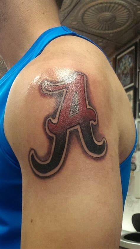 I would have loved to have done more, but i got to hang out wit. Alabama Tattoo. Roll Tide! | Alabama tattoos, Alabama roll ...