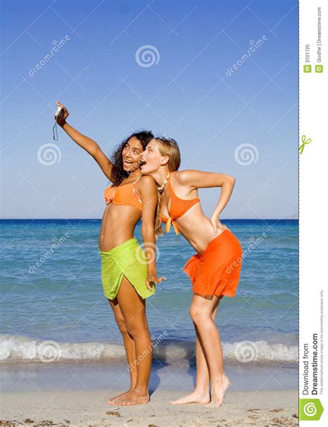 Find over 100+ of the best free beach cabin images. Teens Fun On Beach Vacation Stock Image - Image of happy ...