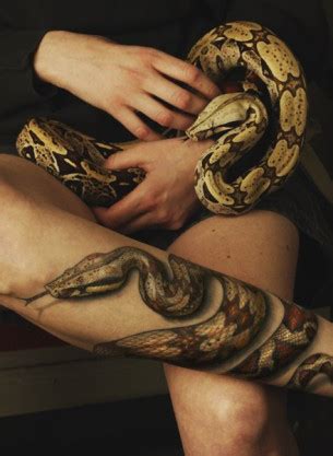 Check spelling or type a new query. Realistic Snake Hugs 3D tattoo | Best Tattoo Ideas Gallery