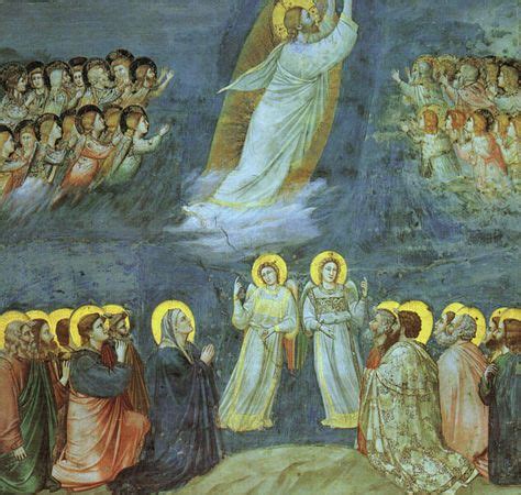 Domenica scorsa, abbiamo festeggiato l'ascensione di gesù al cielo, una delle solennità più importanti del nostro calendario menu menu. Giotto - Cappella degli Scrovegni - Padova - Ascensione di ...