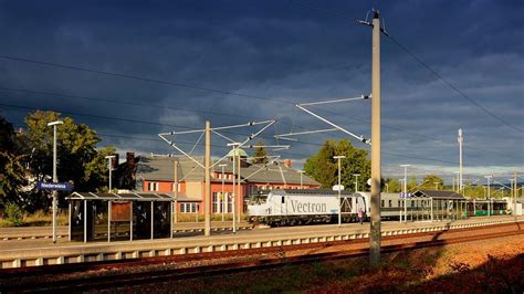 Chemnitz, free state of saxony, germany. Testfahrten Diesel Vectron mit Citylink über die DW-Linie ...