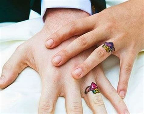 Wedding ring tattoos on the other hand add an element of permanence to the symbol. Tatooan: Wedding Ring Finger Tattoo