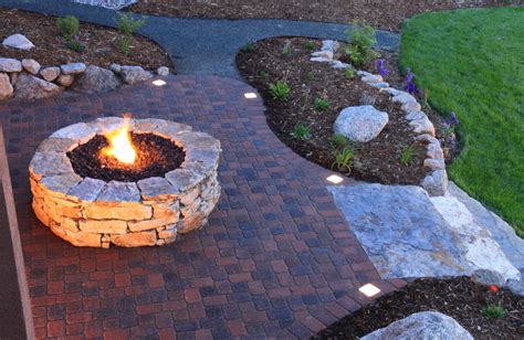 Take those pinterest inspirations to the next level and actually get that gas fire pit made!in this. Build your own stone fire pit - Ferrell Builders' Supply ...