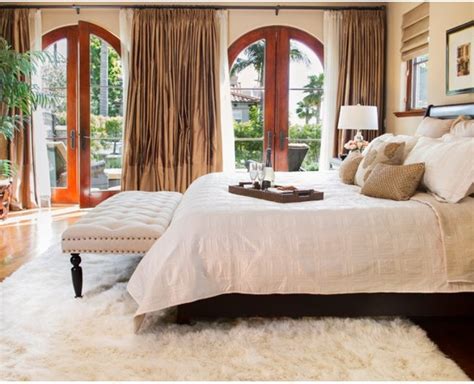 Smaller bedroom rugs can be very effectively placed at the foot of the bed, adding just a little bit of interest and pattern to the room. Proof That Shaggy Rugs Do Work: Ideas & Inspiration!