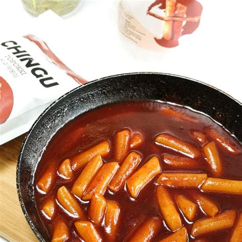 Kerana makanan korea banyak guna chili. READY STOCK CHINGU TOPOKKI KOREAN RICE CAKE TTEOKBOKKI ...