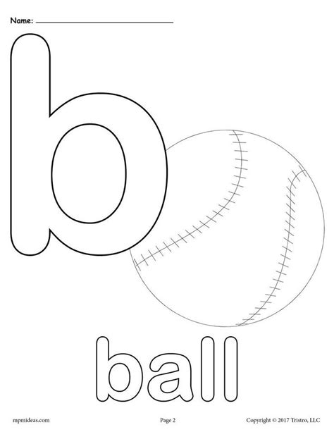 Best letter b coloring pages. Letter B Alphabet Coloring Pages - 3 Printable Versions ...