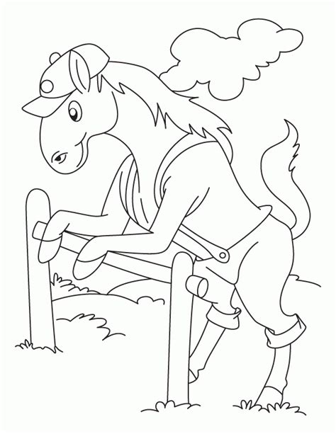 Hellokids has selected lovely coloring sheets for you. Race Horse Coloring Pages - Coloring Home