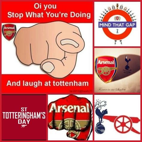 When is tottenham vs arsenal? Happy St Totteringhams day Gooners!! #COYG #Arsenal | All ...