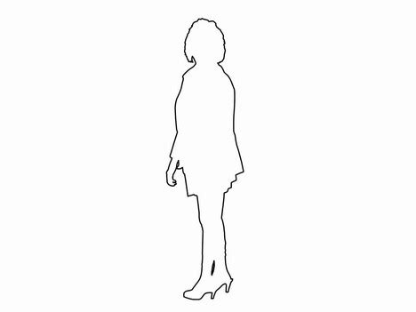 Human illustration, outline person homo sapiens, female shape s silhouette person, gentleman, angle, animals png. Person outline full length people silhouette outlines ...