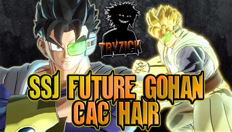 Xenoverse mods hairstyles female dragon ball tgc mod hair xenoversemods styles gamewatcher characters. SSJ Future Gohan Hair Male CaC (XV2) - Xenoverse Mods