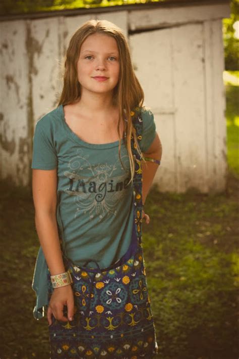 It turns out there are plenty of tweens with their hands up. Imagine on the Soul Flower Blog: Cool Eco-friendly & Boho Clothing