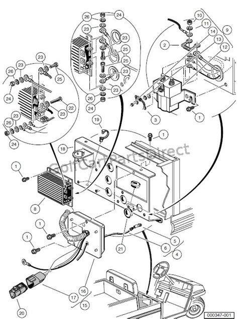 Precedent models with sepex systems can have the black iq controller, gray or white excel mark and remove all four motor wires. Club Car Precedent Wiring Diagram - General Wiring Diagram