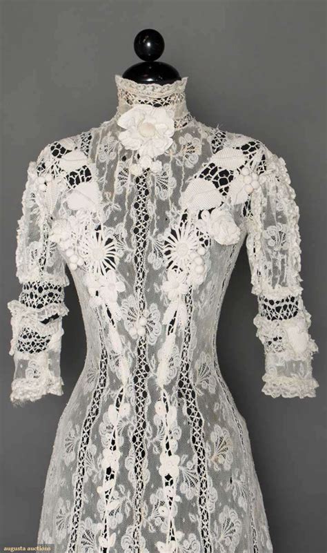 Alibaba.com offers 1,588 valenciennes lace products. Gown (image 4) | 1905 | Irish crochet lace, Valenciennes ...