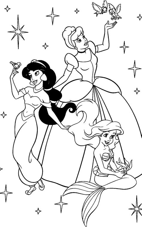 Coloriage a imprimer personnages celebres walt disney. 115 dessins de coloriage Cendrillon à imprimer