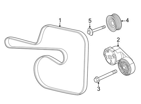 2004 pontiac grand am serpentine belt diagram for 4 cylinder 2 2. Jeep Grand Cherokee Bolt. Pulley. Idler - 6509487AA ...