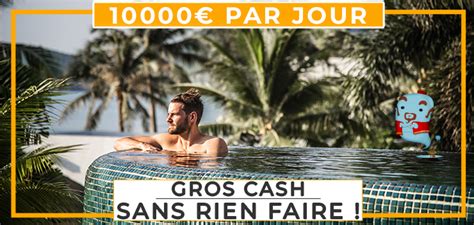 Mais non, je ne suis pas fou…enfin pas totalement. Comment Gagner 10000 euros par jour sans rien faire en ...