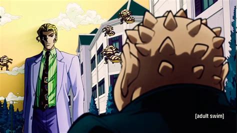 My house is in the northeast section of morioh, where all the villas are, and i am not married. Yoshikage Kira describes himself (English Dub) - YouTube