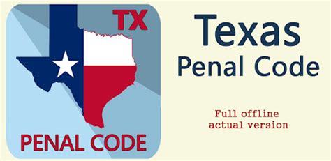 The code starts with an introduction, provides explanations and exceptions used in the code, and covers a wide range of offences. Texas Penal Code 2020 (free offline) - Apps on Google Play