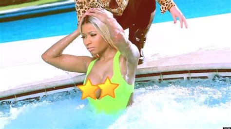 Nicki minaj is really putting janet jackson to shame with all of these accidental nip slips , isn't she? Nicki Minaj Nip Slip: Singer Suffers Wardrobe Malfunction ...